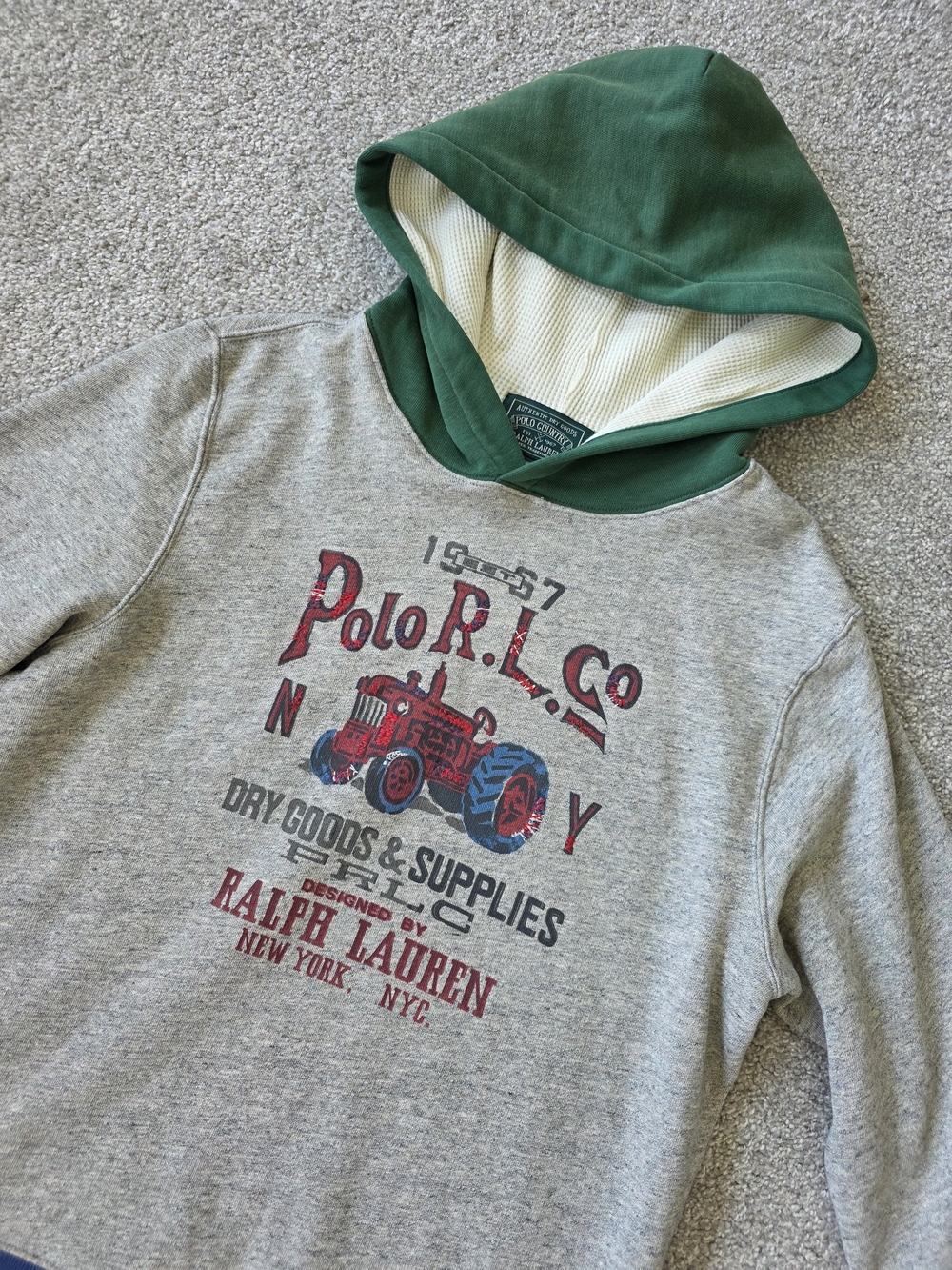 Polo Country Ralph Lauren Men's Hoodie - Picture 2 of 6